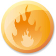 Hall of Flame logo